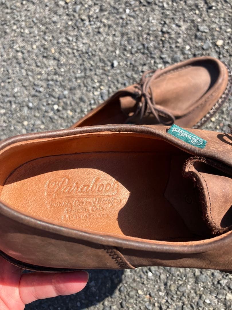 デッドストック89年製デカタグParaboot ミカエル 42 パラブーツ
