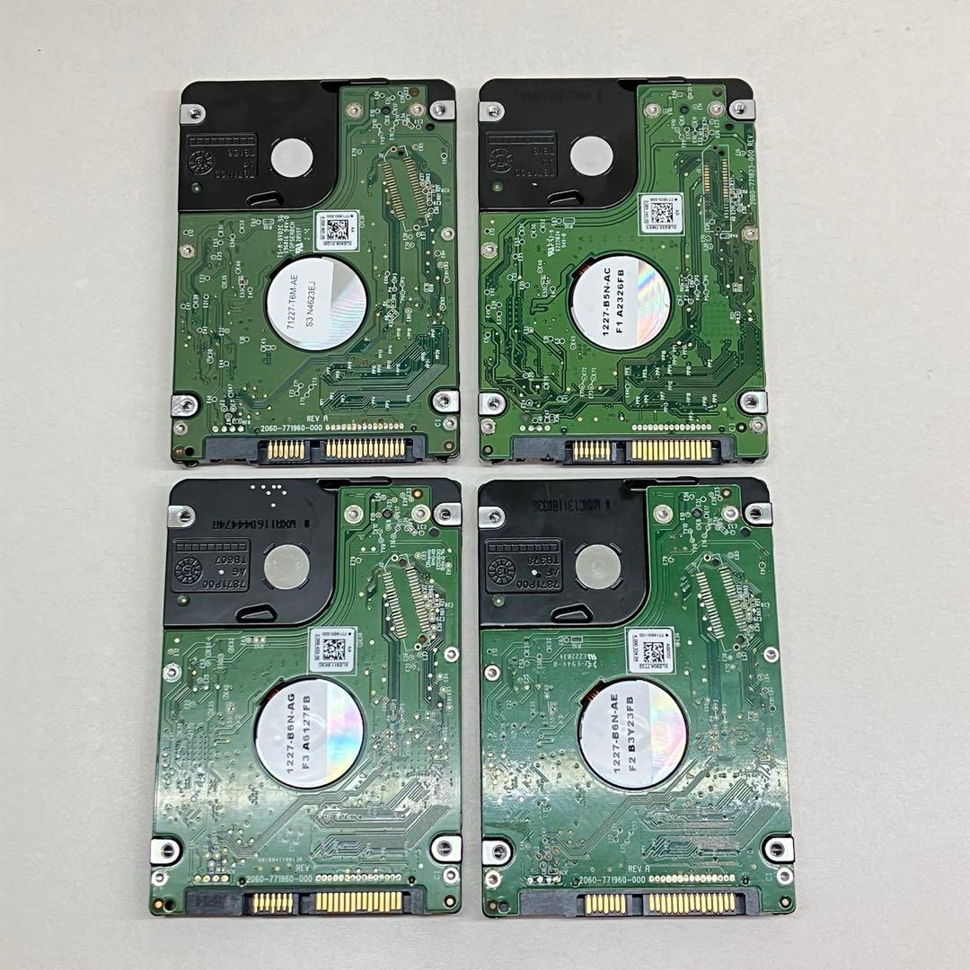 【4個セット】1TB 正常品 2.5インチHDD