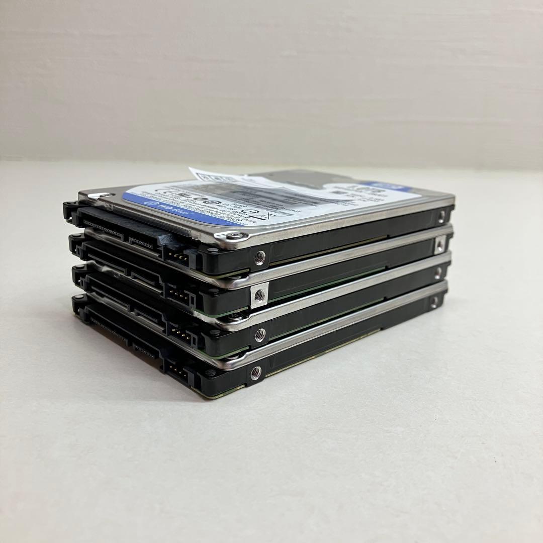【4個セット】1TB 正常品 2.5インチHDD