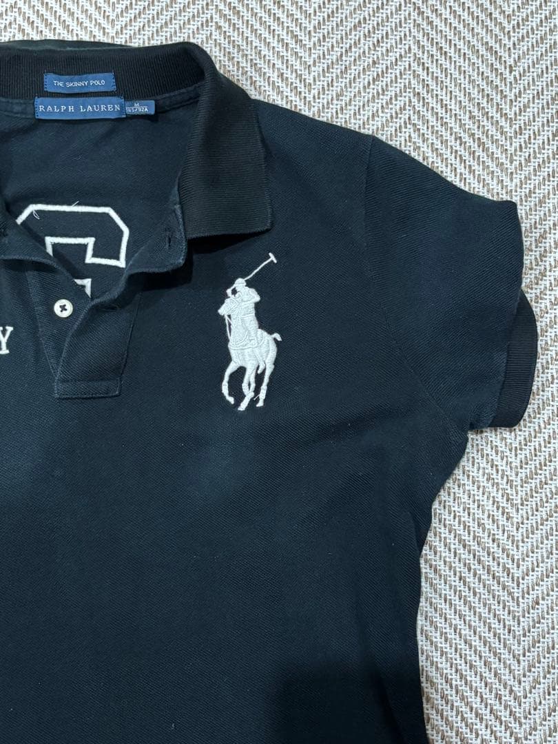 Ralph Lauren ブラック ポロシャツ GERMANY 3