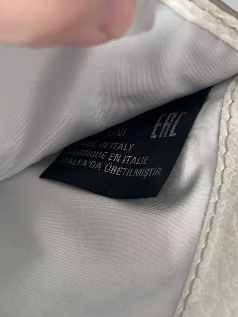 Maison Margiela メゾンマルジェラ ホワイトレザー 三つ折り財布