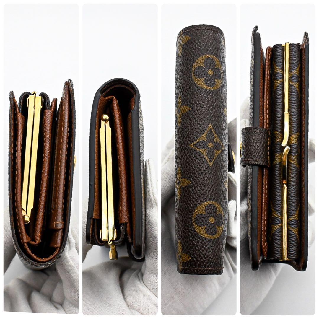 ルイヴィトン VUITTON モノグラム ポルトフォイユ ヴィエノワ がま口