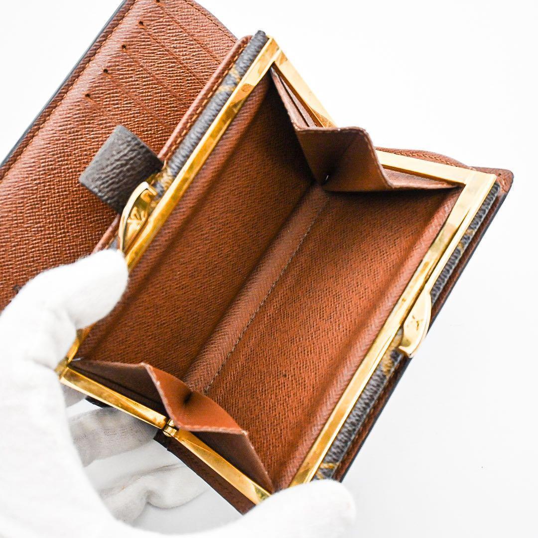 ルイヴィトン VUITTON モノグラム ポルトフォイユ ヴィエノワ がま口