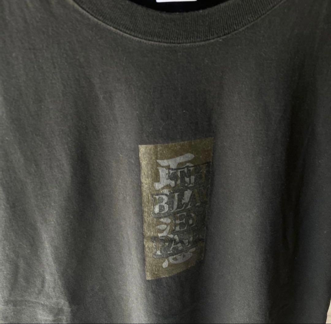 ブラックアイパッチ 取扱注意 ダーク 半袖Tシャツ センターロゴ 希少カラー