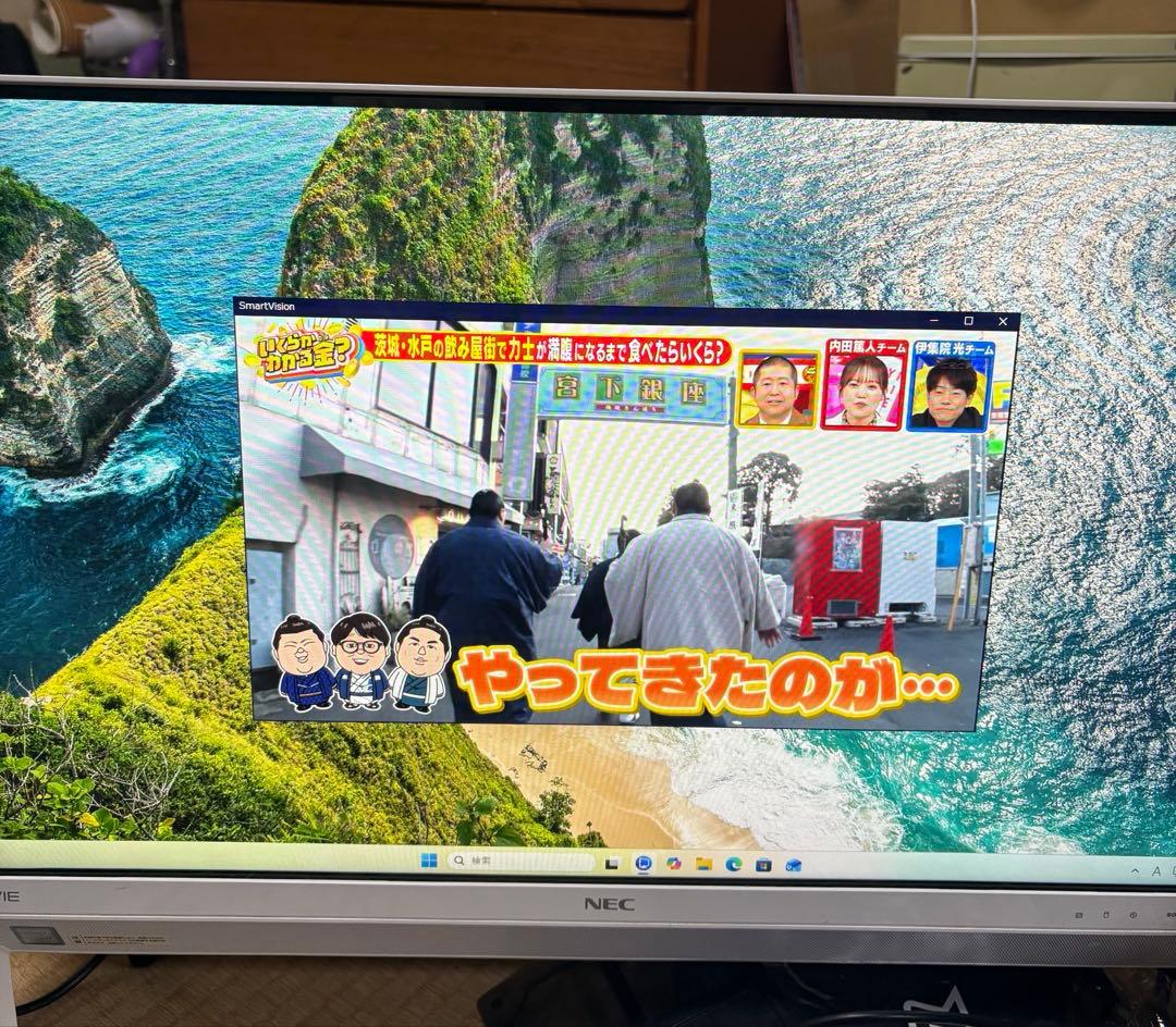 8世代デスクトップPC Windows11公式対応PC 地デジ