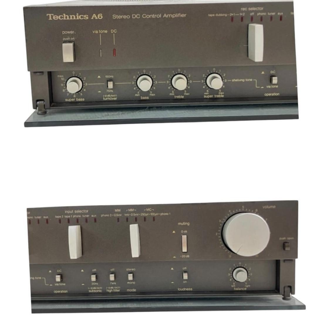 Technics テクニクス SU-A6 ステレオプリアンプ 音響機器
