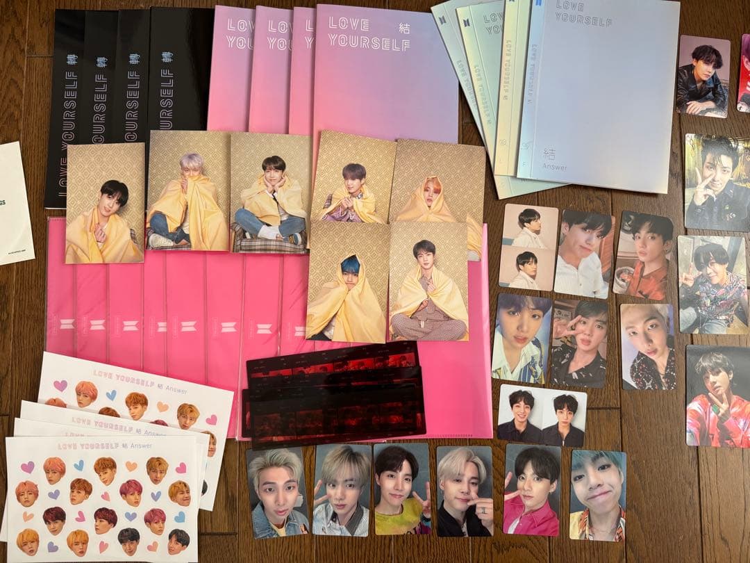 トレカ・付属品付き】BTS アルバム まとめ売 BTS ペンライト ブラック