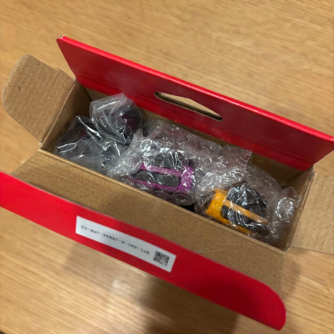 Nintendo Switch 本体 青/赤 (ジョイコン 紫/黄付き)