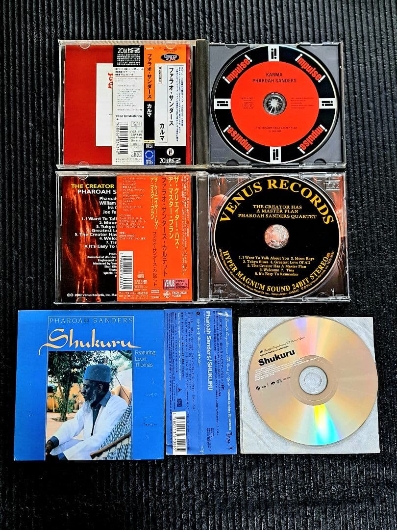 Pharoah Sanders 　CD　10枚