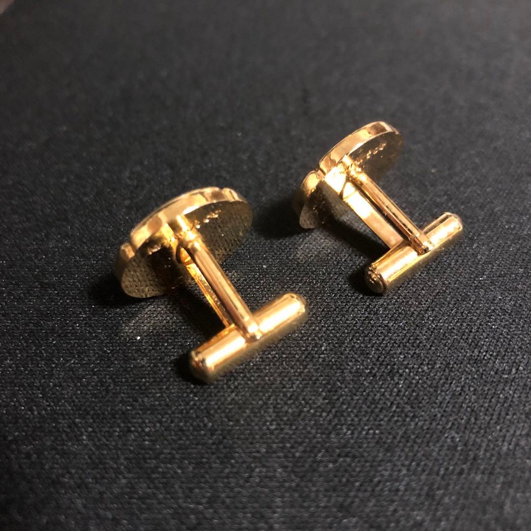 カルティエ⭐︎Cartier⭐︎ カフリンクス　ゴールド×レッド