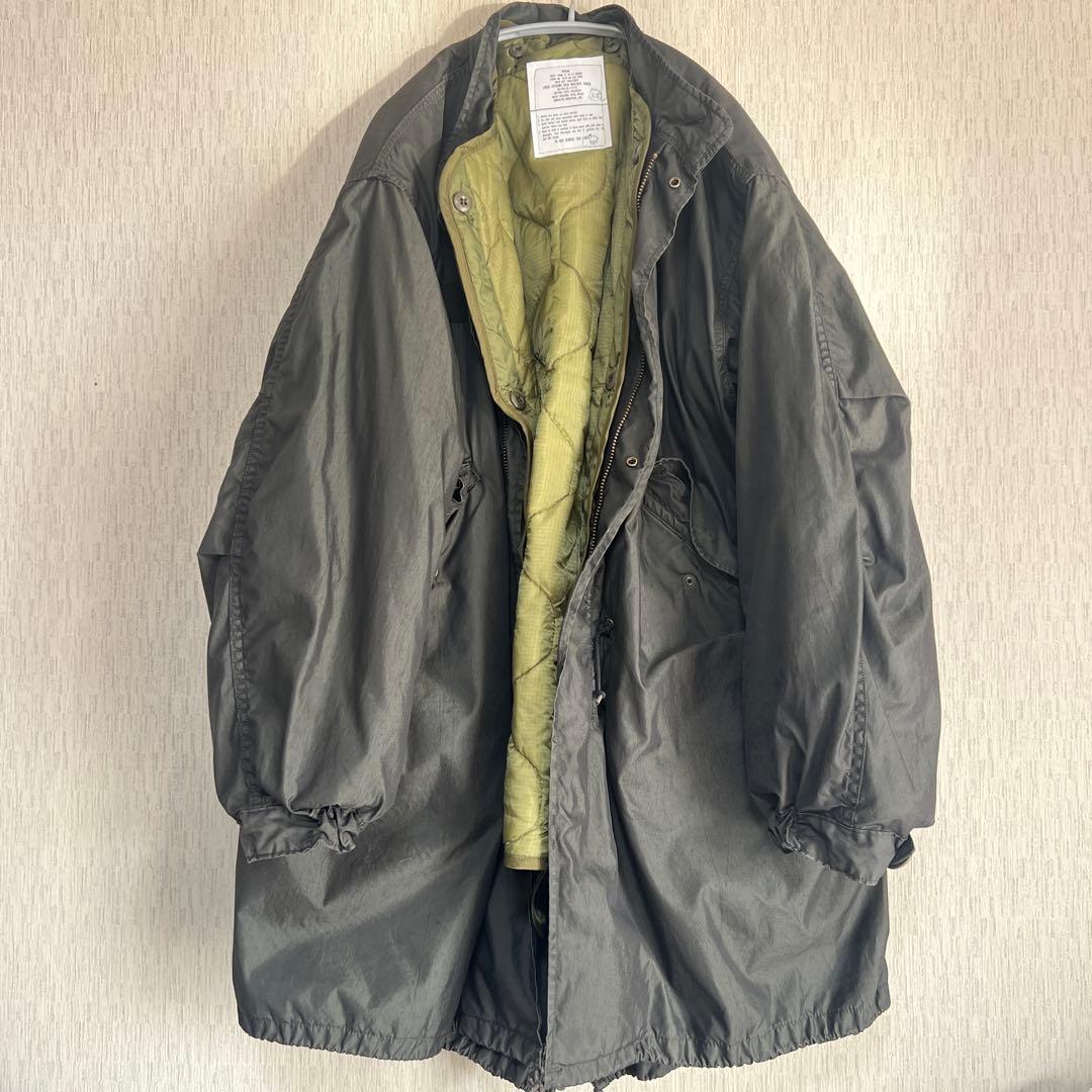 80年製 M-65 フィッシュテールパーカー　後染め　medium ライナー付き