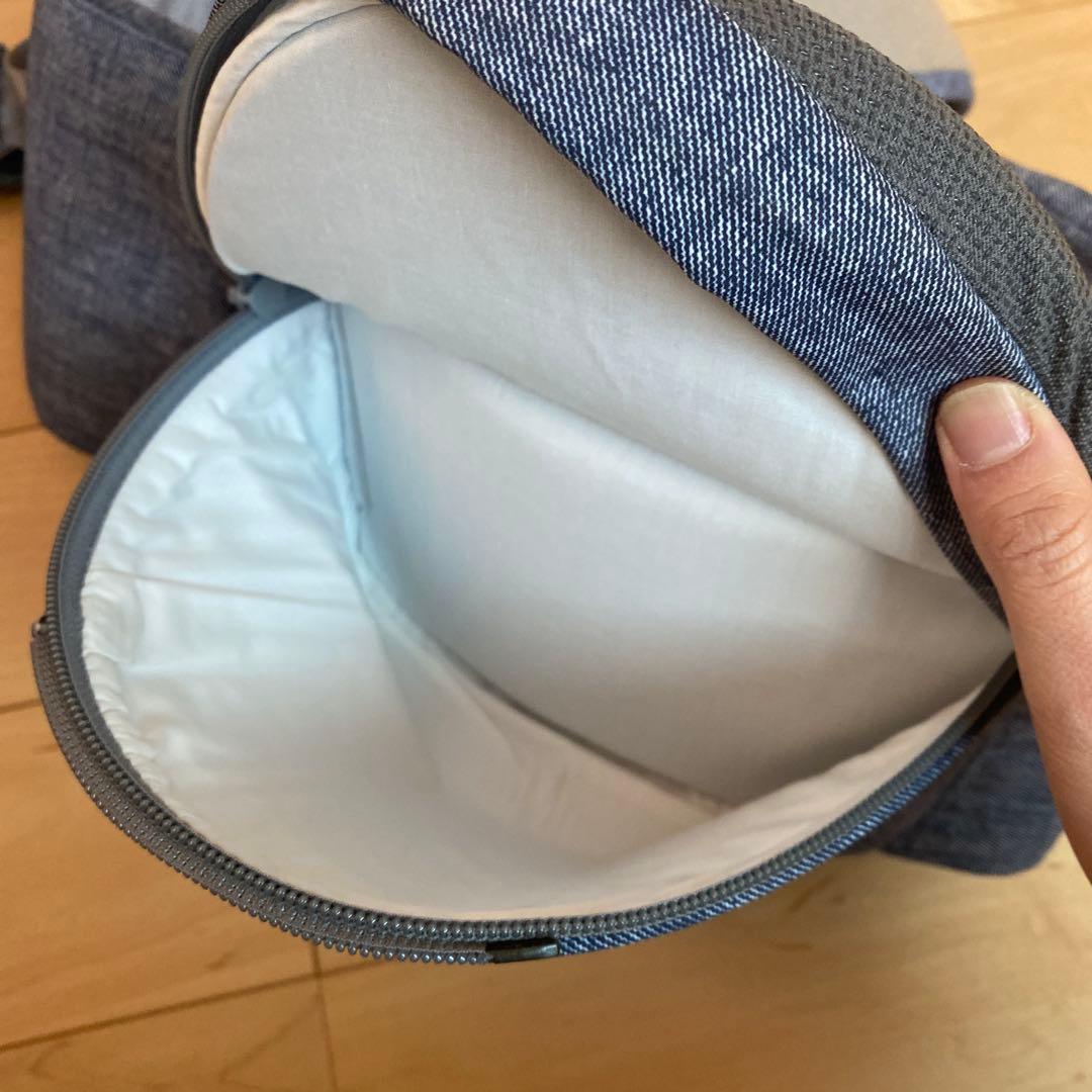 POGNAE ポグネー抱っこ紐 ヒップシート　デニム調　美品