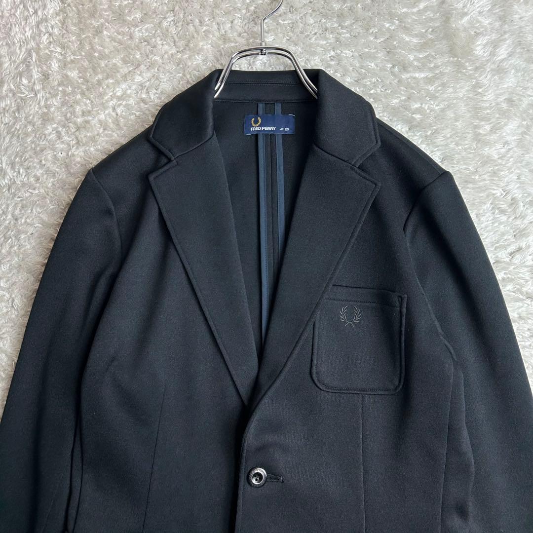 Fred Perry フレッドペリー 刺繍テーラードジャケット F2411 XS