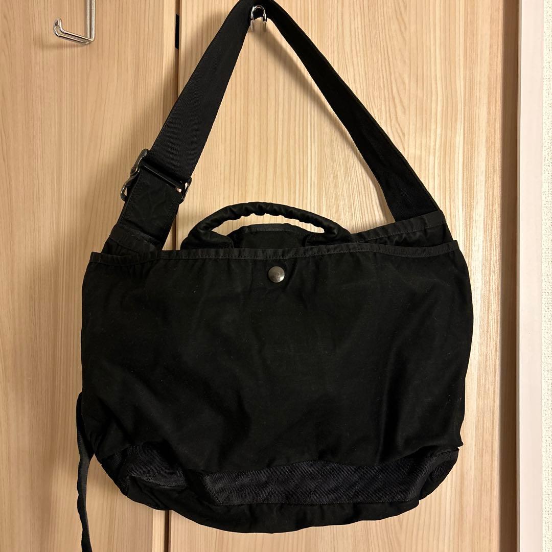 PORTER CRAG メッセンジャーバッグ[ブラック]