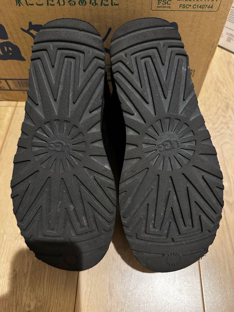 UGG CLASSIC ULTRA MINI PLAT FORM ブラック