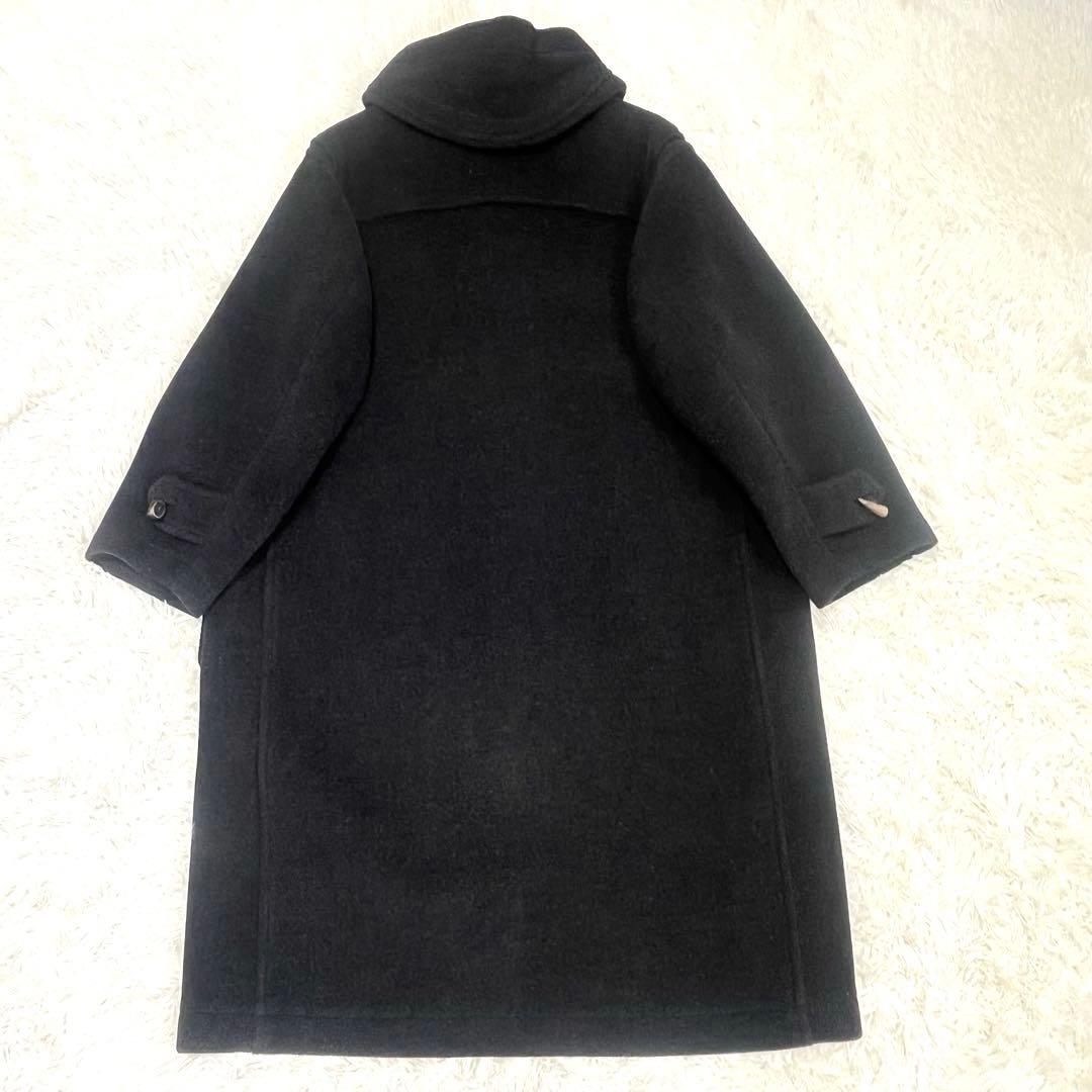 美品 バーバリー　ヘリンボーン ノバチェック　ダッフルコート　グレー　XL