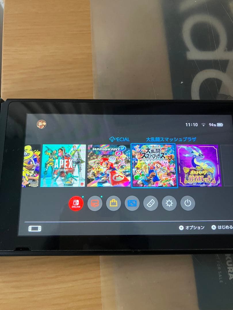 Nintendo Switch(ソフト付き) + microSDカード128GB