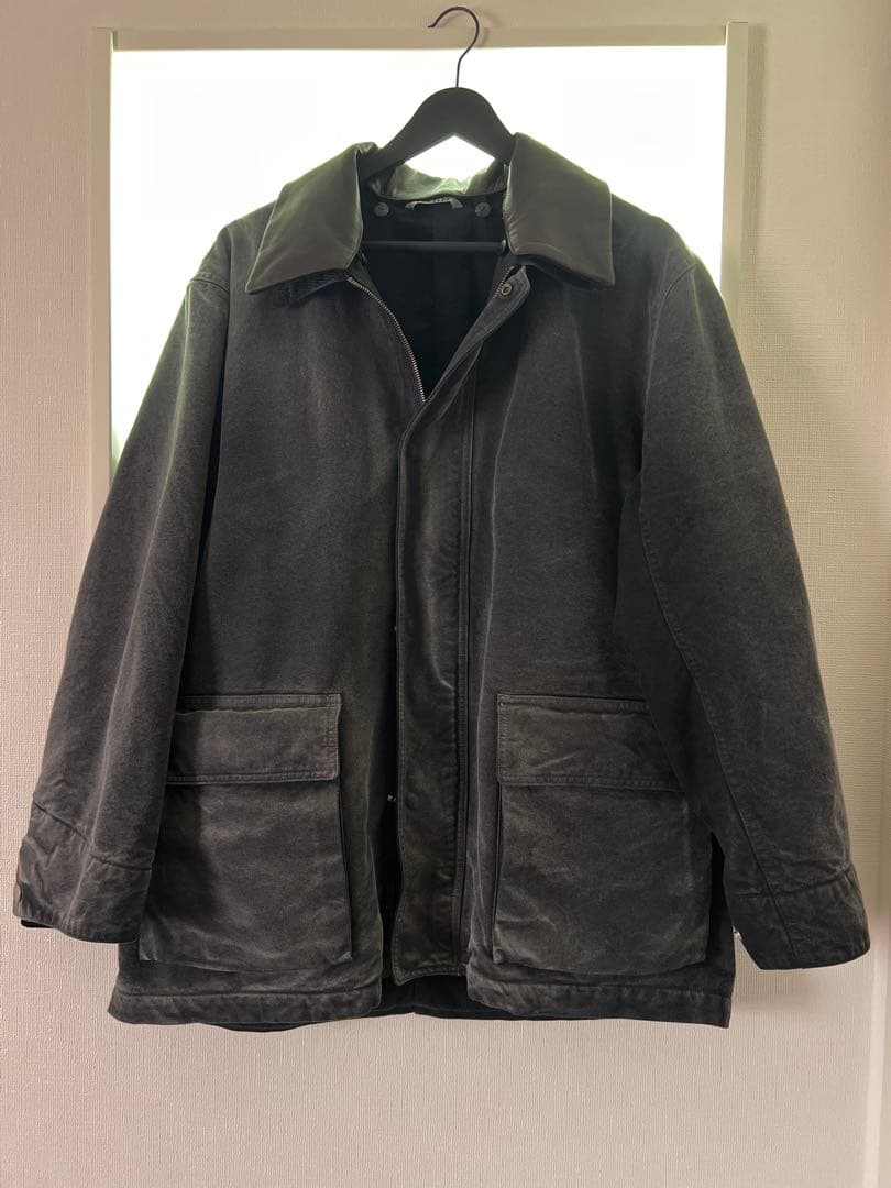 ジャケット・アウター AURALEE 25AW ORGANIC COTTON DUCK BLOUSON