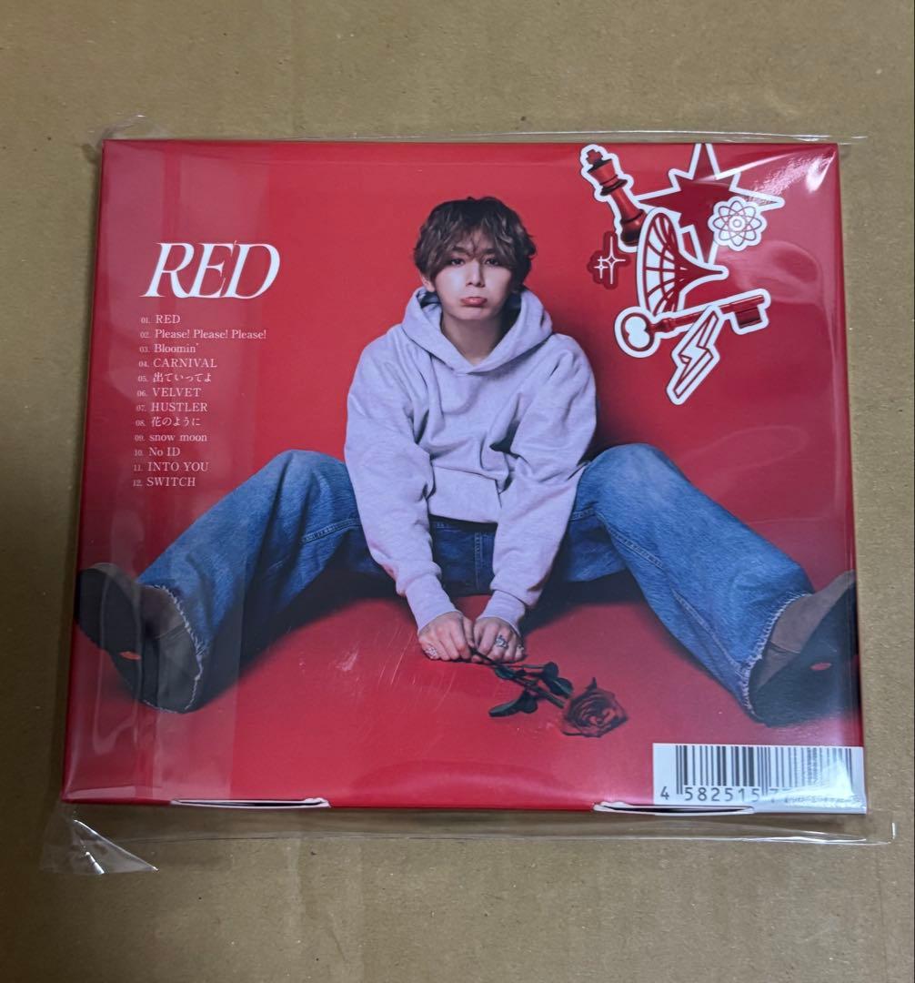 《新品未開封》山田涼介 ファミクラ限定 Deep RED盤