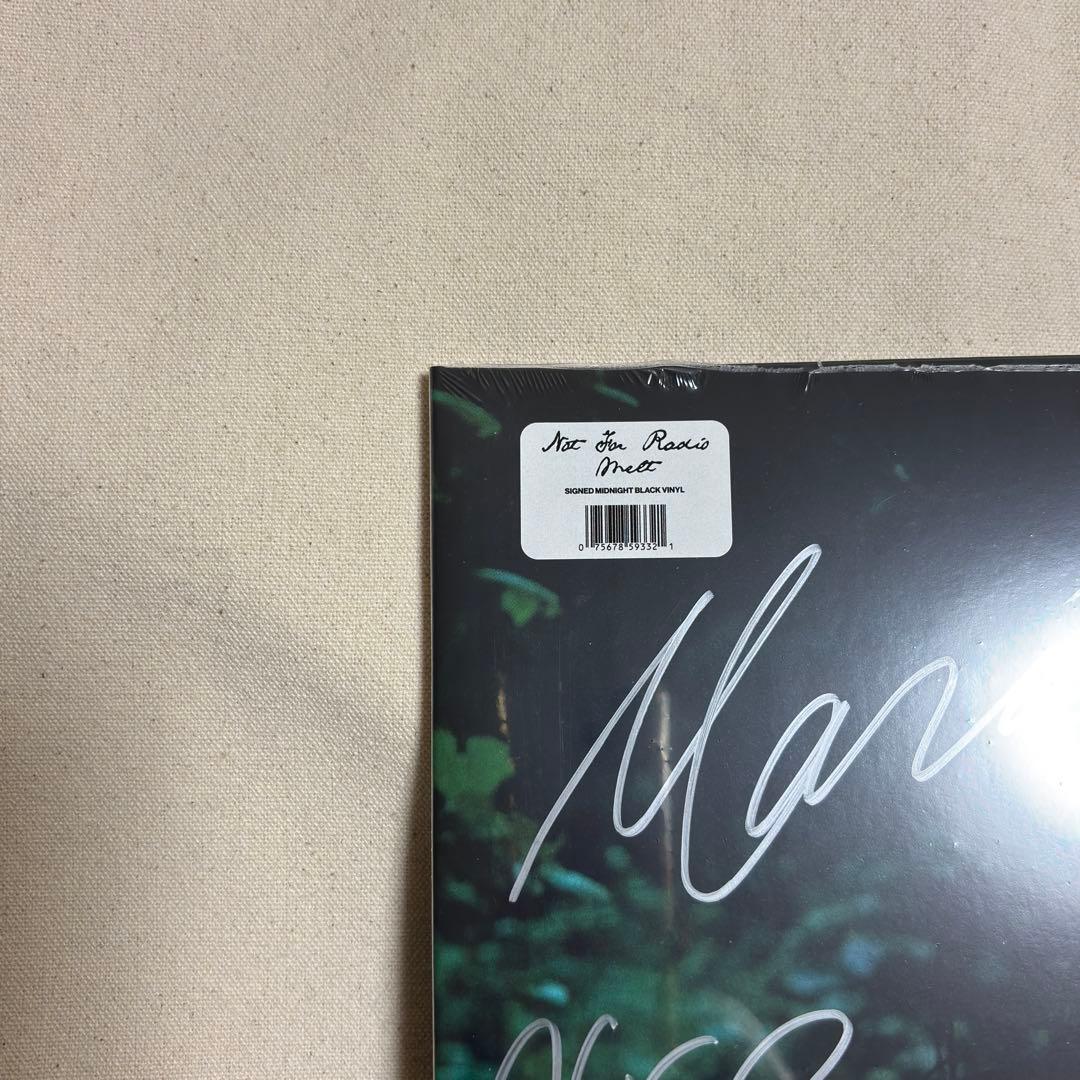 Not for radio レコード 直筆サイン入り　the marias