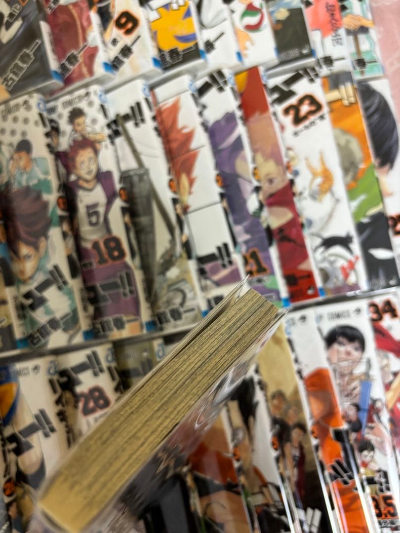ハイキュー!! 漫画　6-45巻　33.5巻付き
