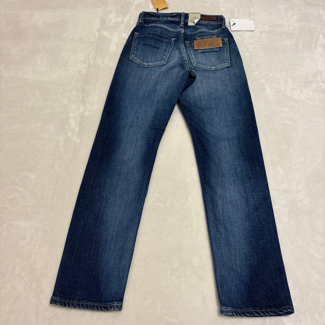 新品 YANUK ヤヌーク アネット デニム ストレート ストレッチ 日本製