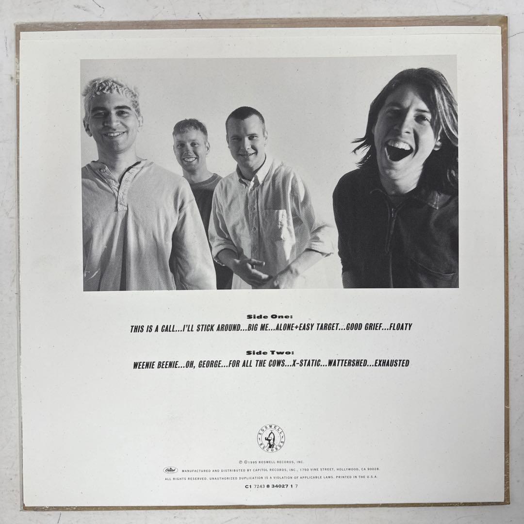 激レア Foo Fighters レコード LP オリジナル盤
