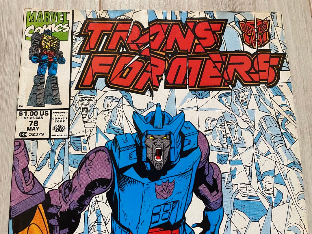 アメコミ Transformers #78 トランスフォーマー　マーベル レア