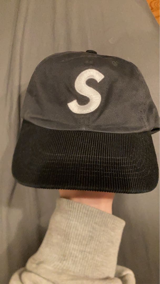 最安値Supreme 2-Tone S Logo 6-Panel Black