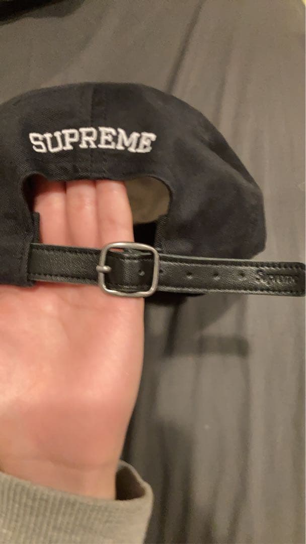 最安値Supreme 2-Tone S Logo 6-Panel Black