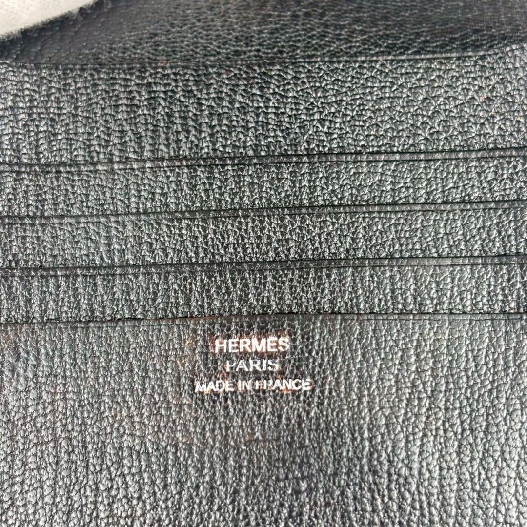 146 HERMES ベアン レクトベルソ 三つ折り財布