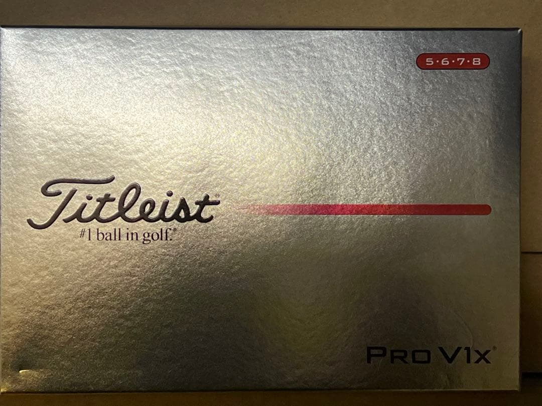 タイトリストPro V1x ボール　新品　未使用