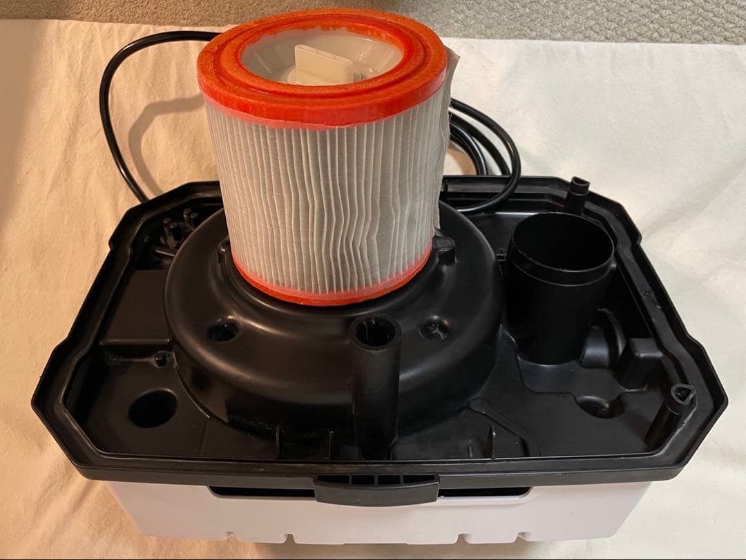 パオック　乾湿両用 oblong mini ホワイト 集塵機 AM-15L