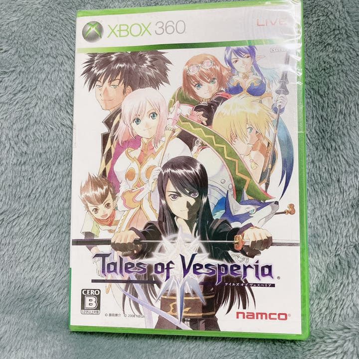 テイルズオブヴェスペリア XBOX360 ゲームソフト 特典付き 新品未開封