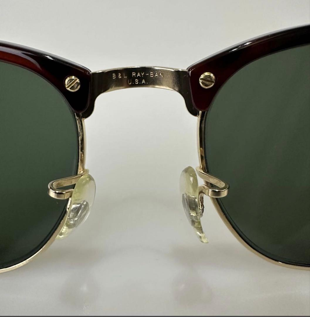 90s B&Lレイバン★クラブマスター2 W1116 ray-ban ボシュロム
