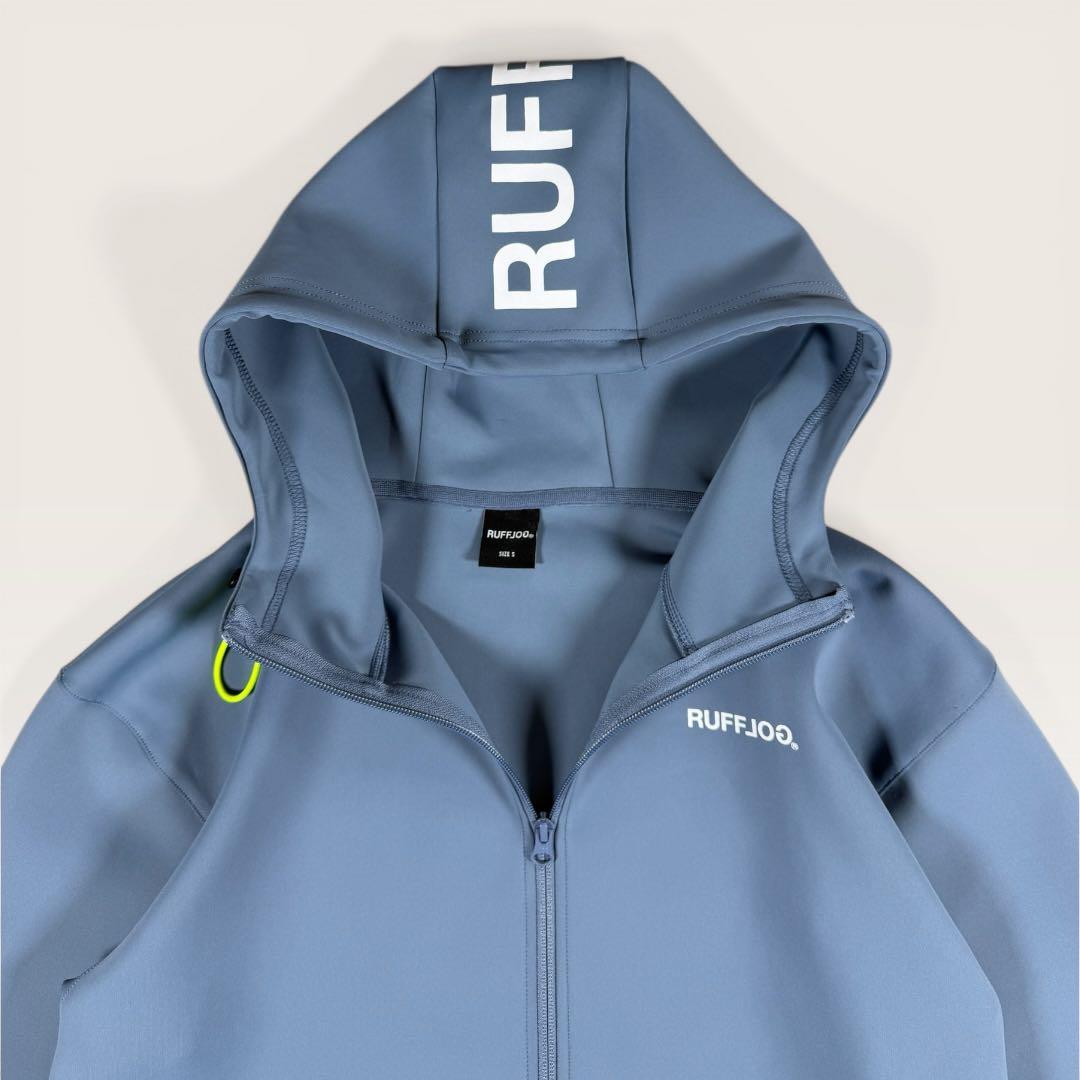 美品 RUFFLOG ラフロッグ ジップ フーディー ジャケット ゴルフ