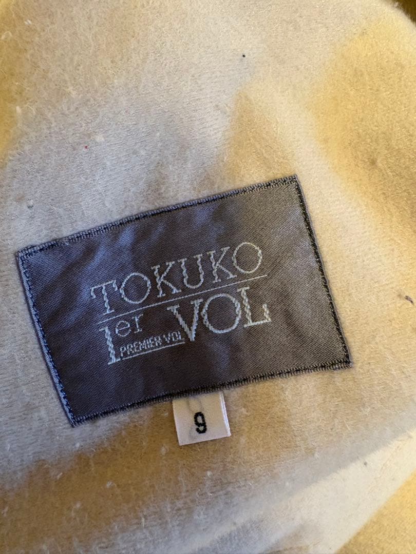 TOKUKO 花柄フード付きコート サイズ9