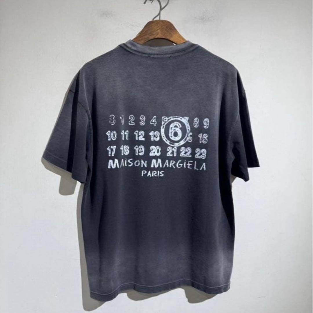 MAISON MARGIELA ナンバリングTシャツ グレー