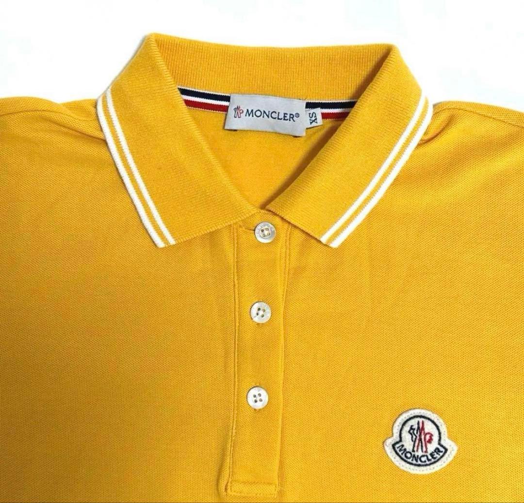 ❤️モンクレール Moncler 黄色　ポロシャツ ゴルフウェア