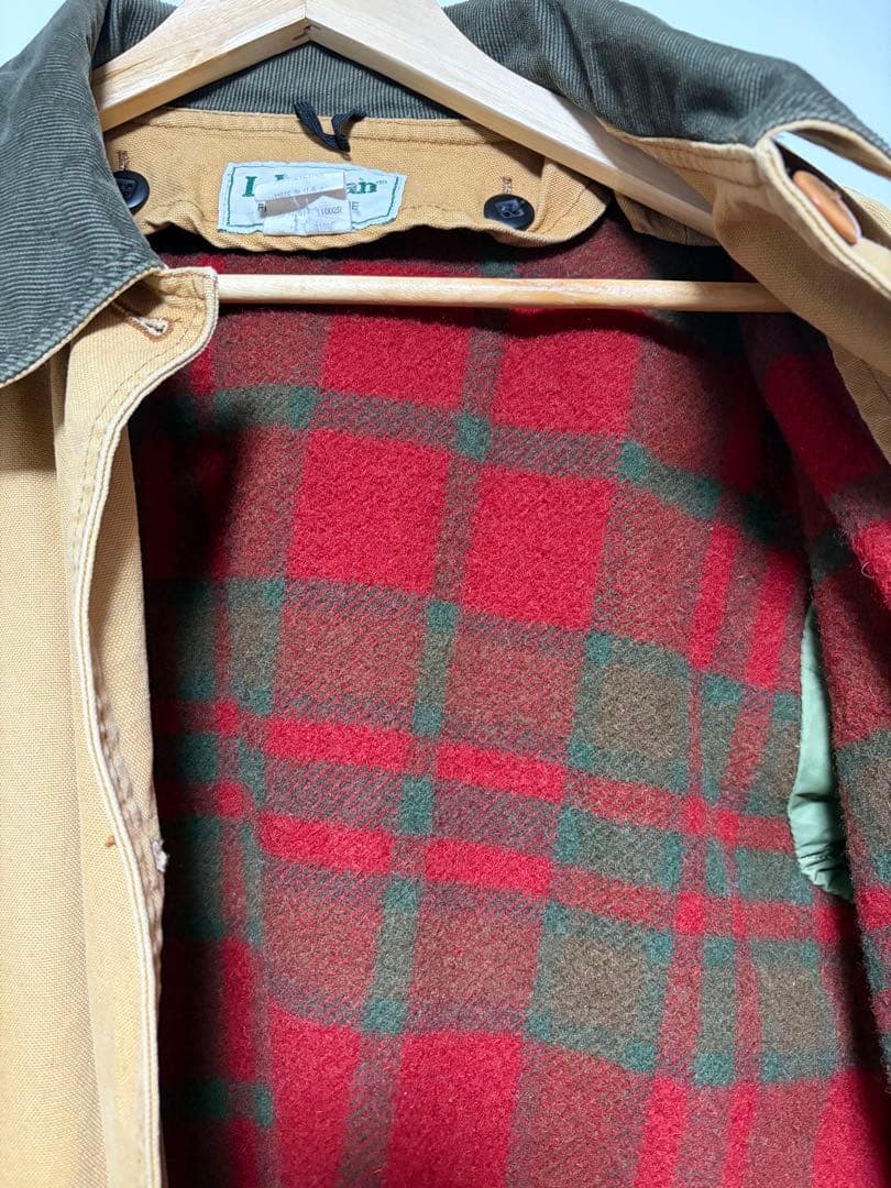 L.L.Bean ハンティングジャケット インナー付き 古着