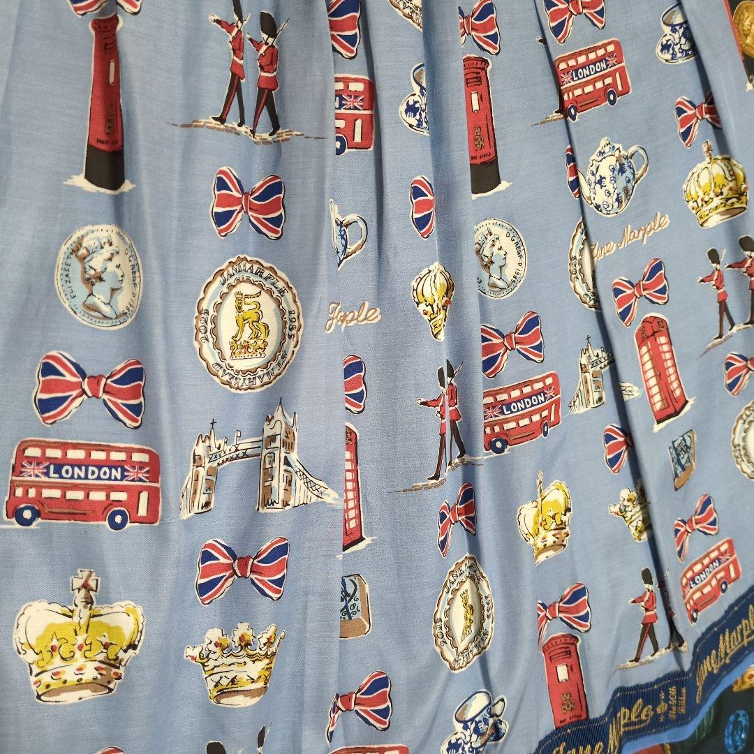 未着用☆ジェーンマープル40th復刻London柄スカート