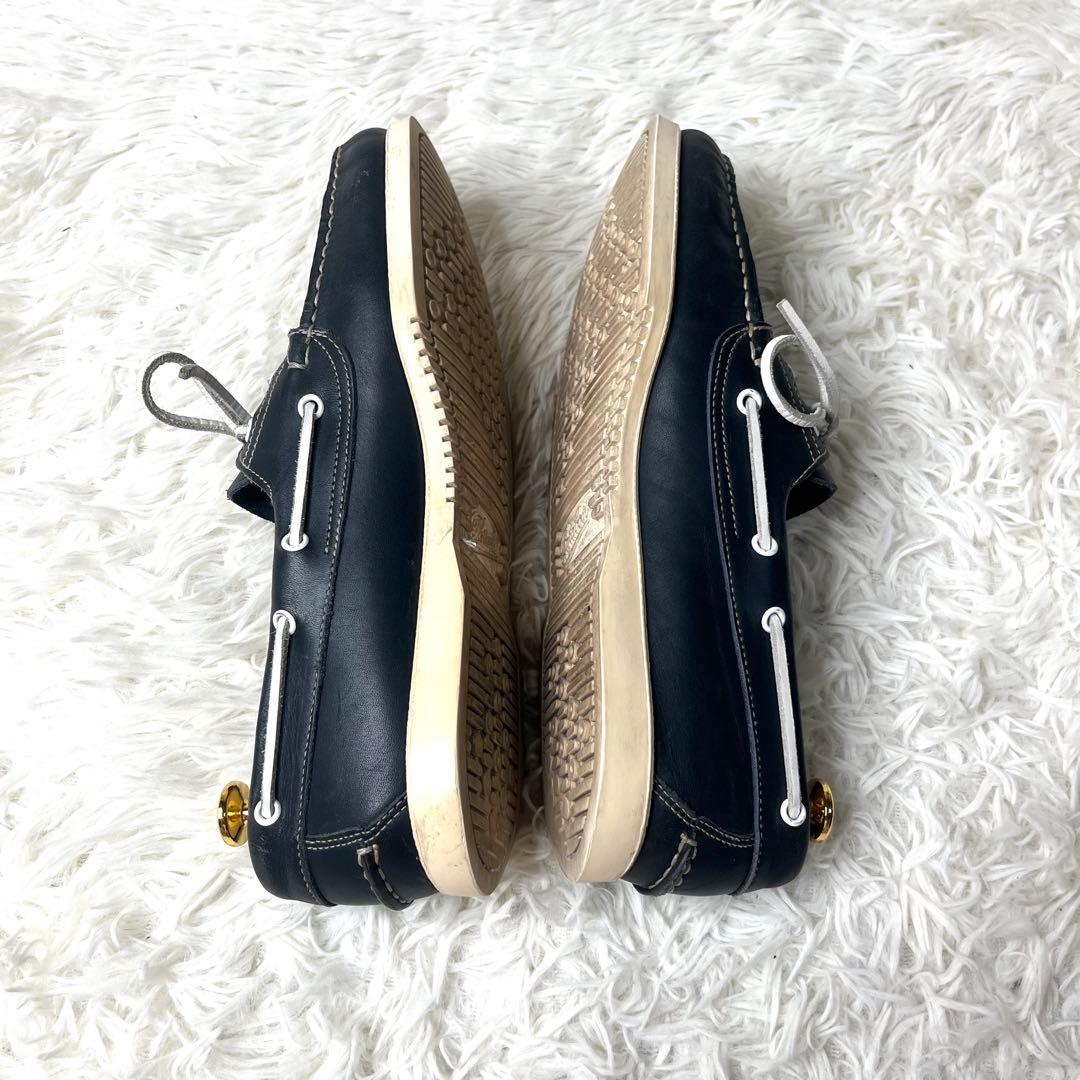 【美品】 パラブーツ デッキシューズ BARTH ネイビー 28.0cm