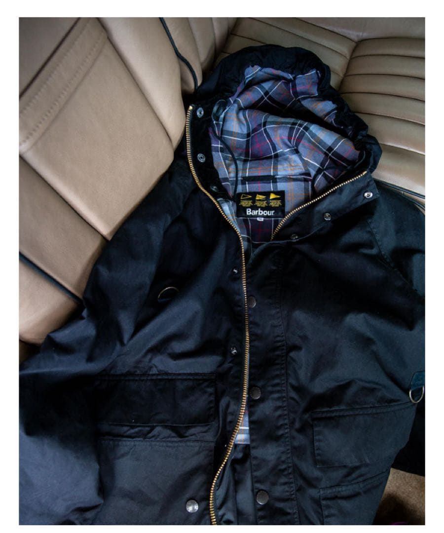 バブアー× ピルグリム ST. IVES HOODED COAT