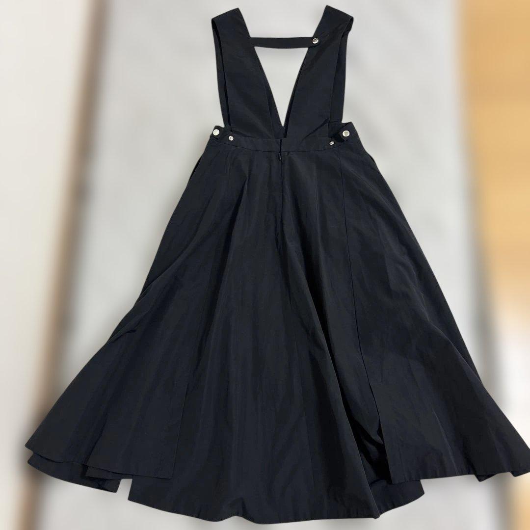 ナゴンスタンス クロス フレアJumper skirt ブラック