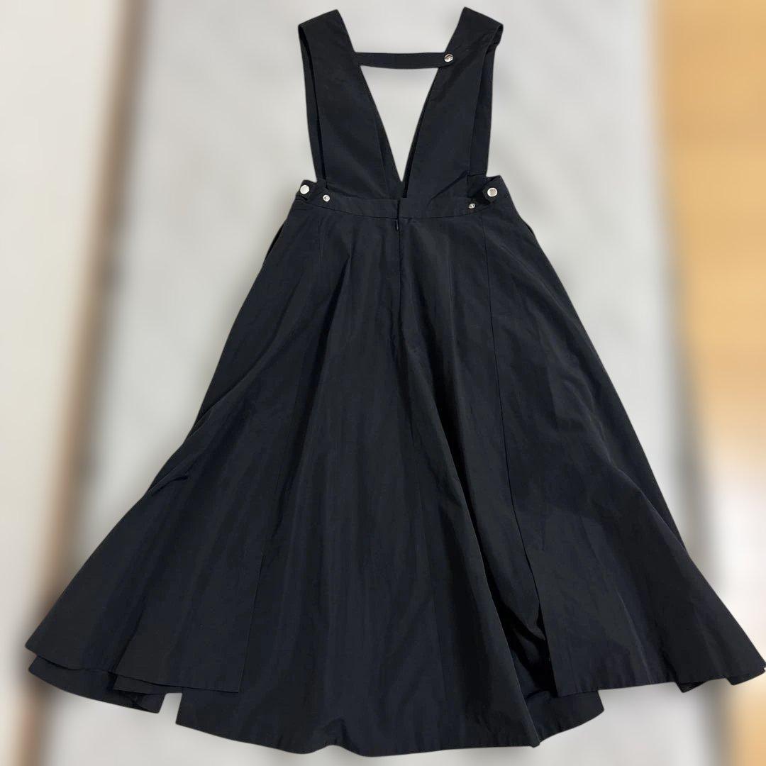 ナゴンスタンス クロス フレアJumper skirt ブラック