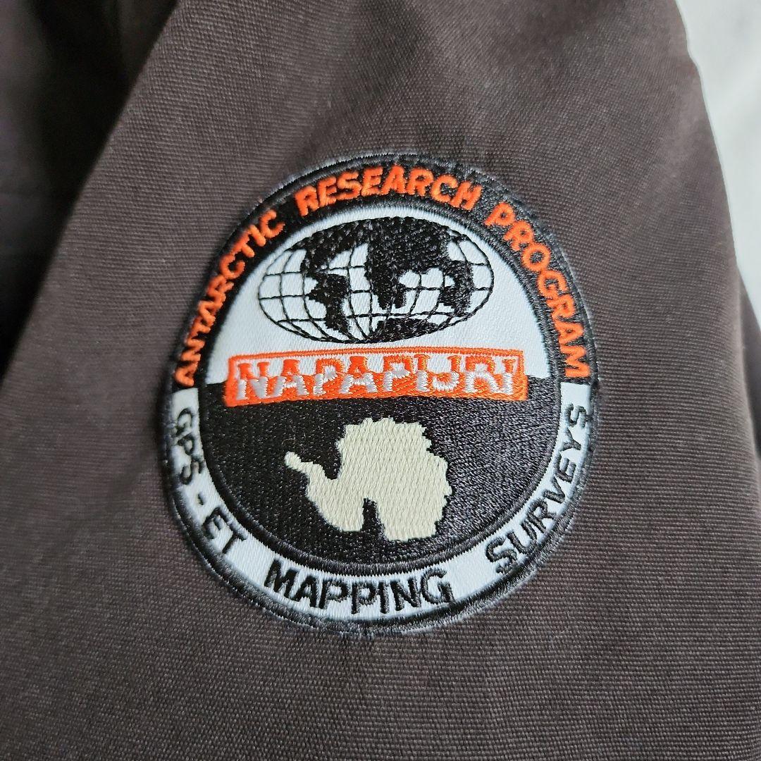 NAPAPIJRI ブラウン モッズコート