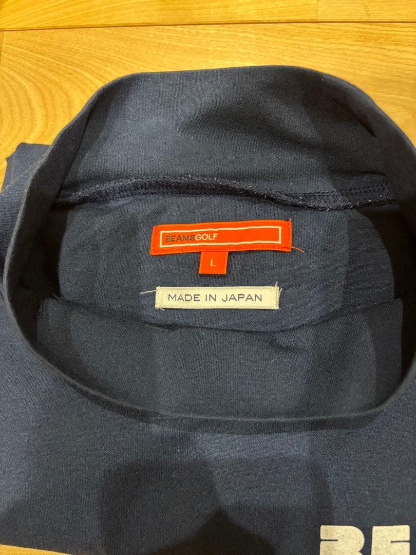 BEAMS GOLF モックネックシャツ