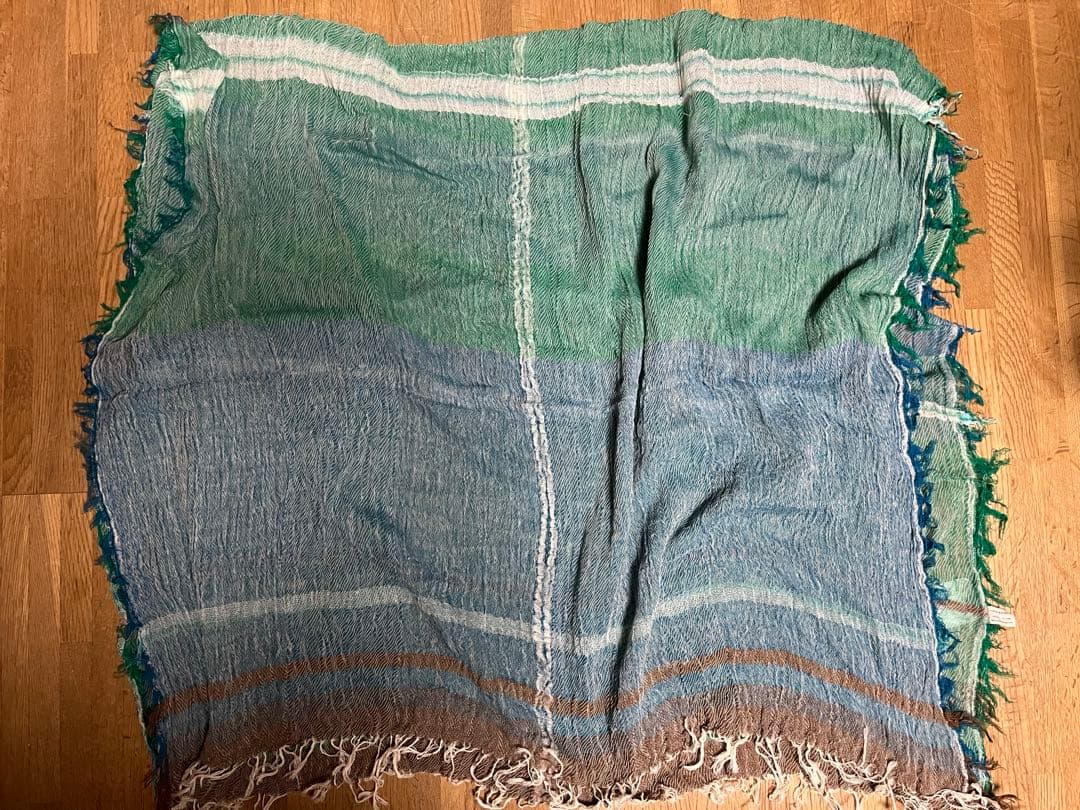 新品/タグ付　タマキニイメルーツショールshawl Big綿100%