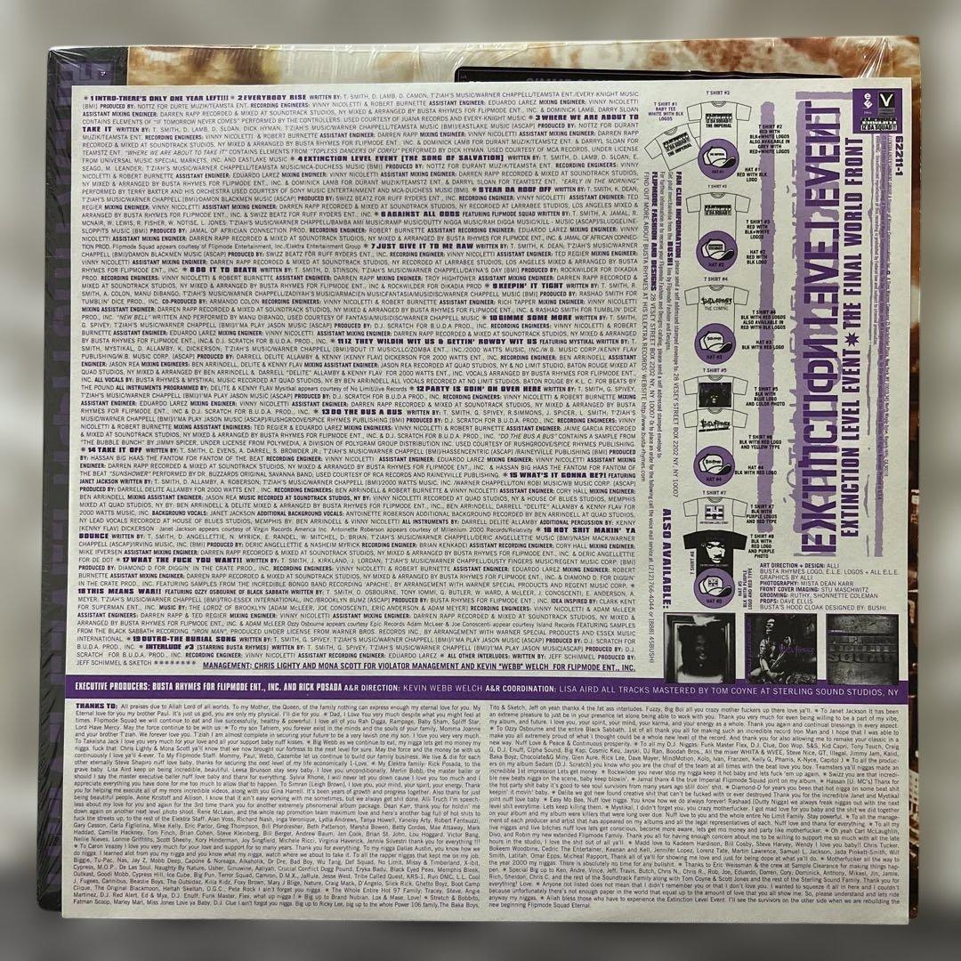 ★ Busta Rhymes ２枚組 レコード 2LP