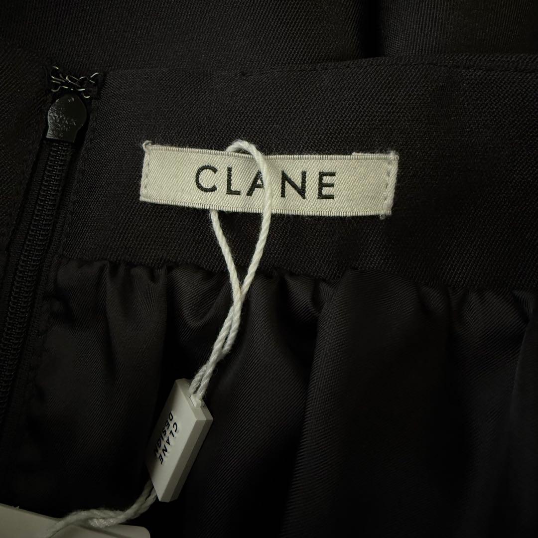 【新品正規品】2026SS CLANE VOLUME FLARE SKIRT